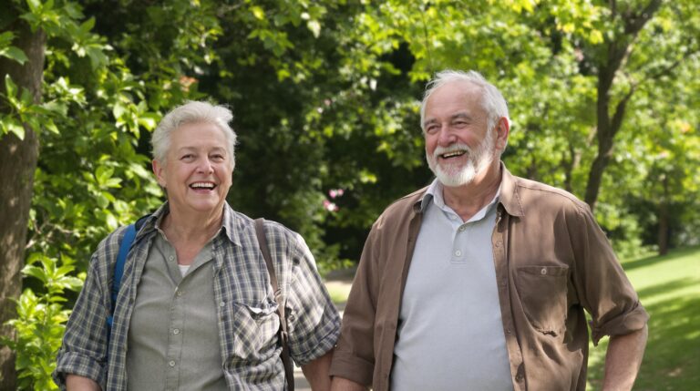 forme après 60 ans : senior faisant une séance d'exercice courte et régulière