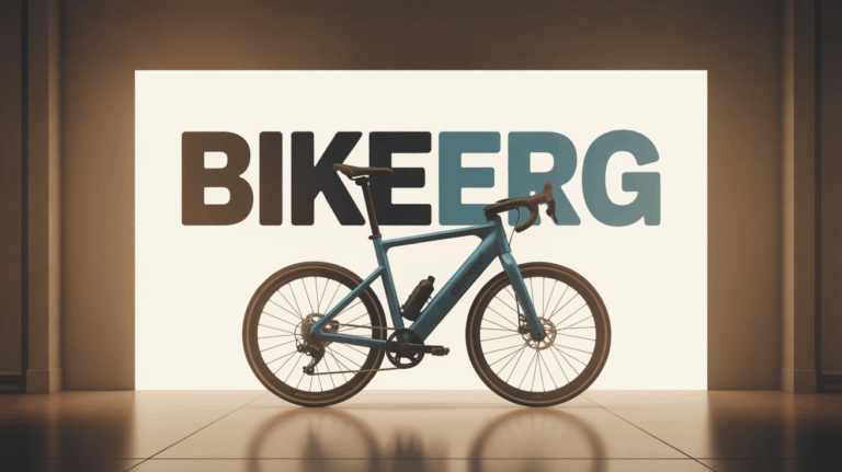 BikeErg velo interieur design digital