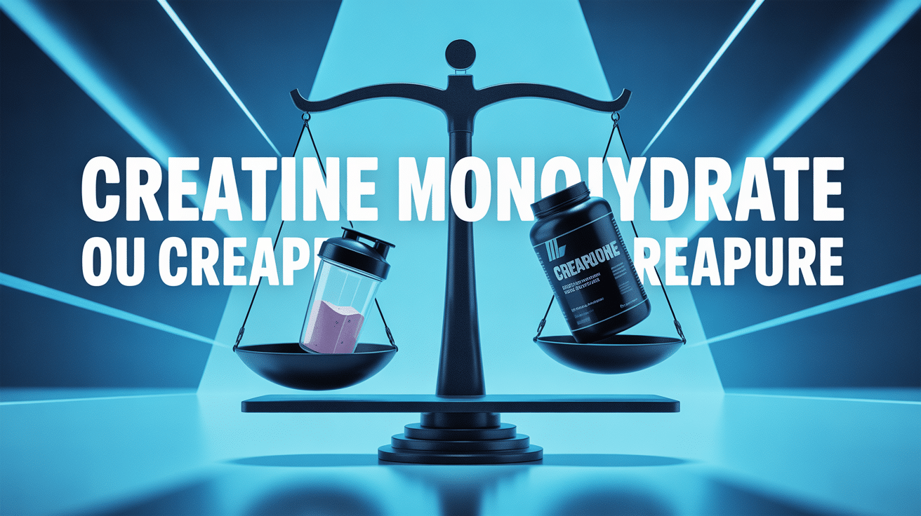 Creatine monohydrate vs Creapure balance image sport