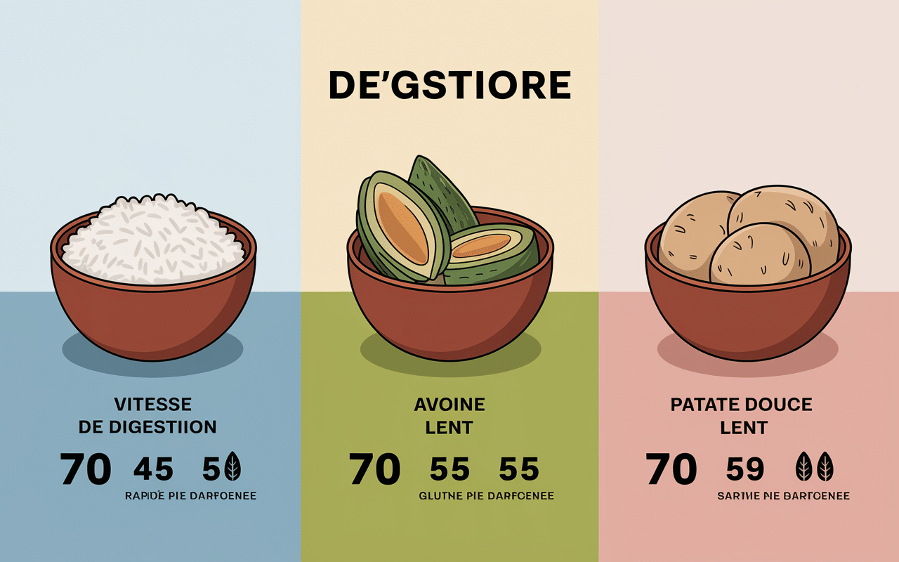 creme de riz musculation vs glucides sportifs tableau comparatif