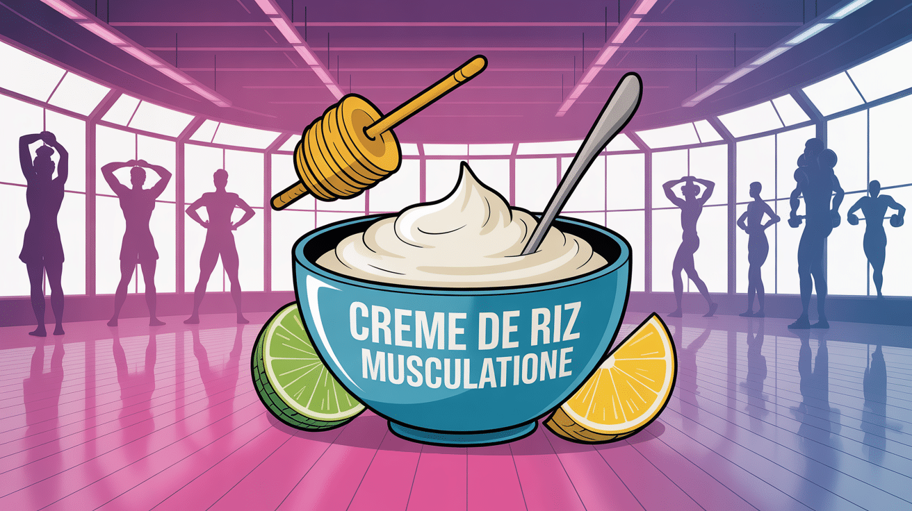 creme de riz musculation bol appetissant energie salle de sport