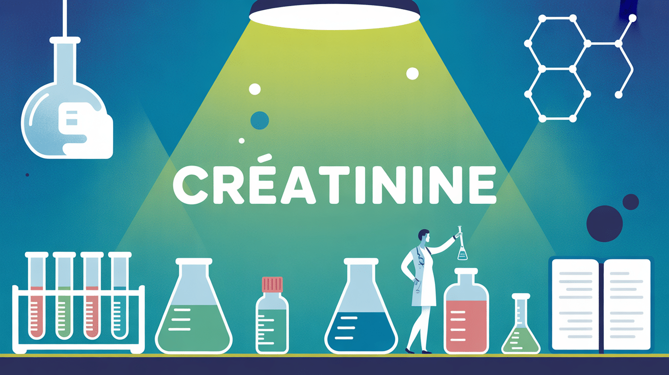 illustration laboratoire test creatinine