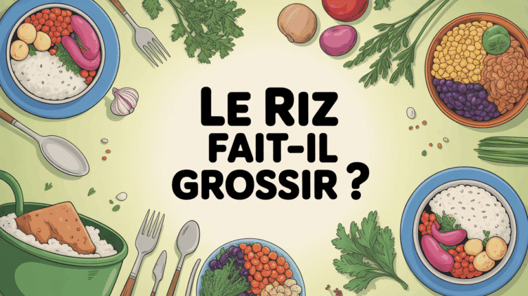 assiette equilibree avec riz legumes et proteines maigres