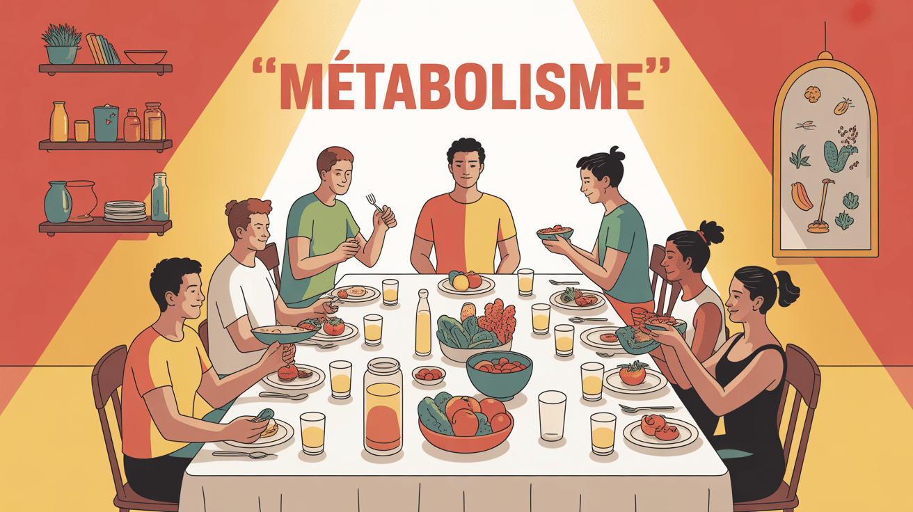 table petit dejeuner metabolisme routine alimentation energie