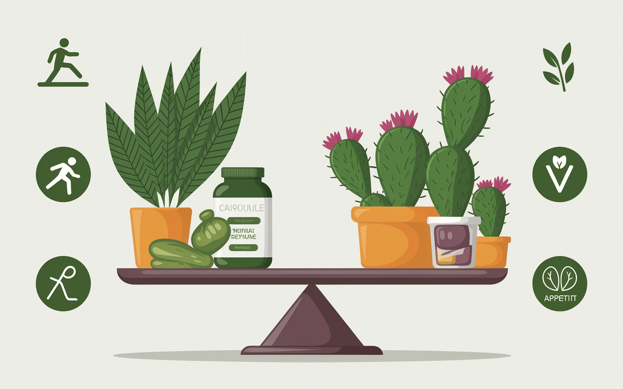 balance comparatif bruleur de graisse naturel the vert nopal complements