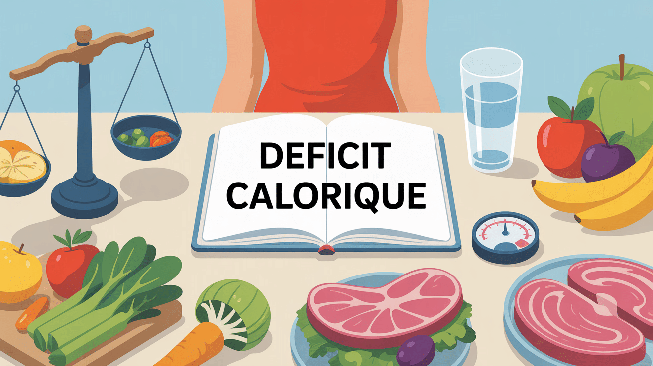 deficit calorique table cuisine carnet alimentation
