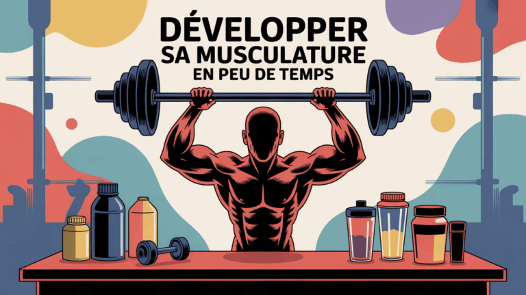 illustration musculation developper sa musculature en peu de temps