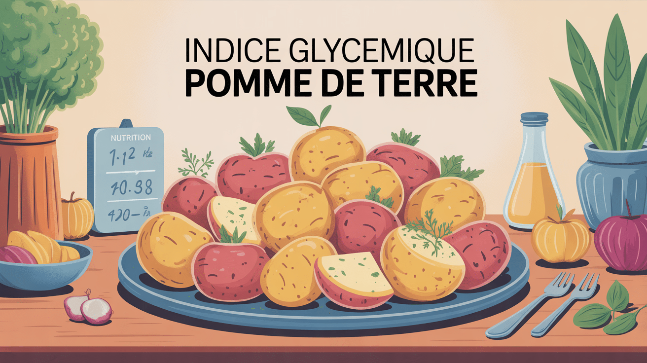 Indice glycémique pomme de terre différents modes de cuisson