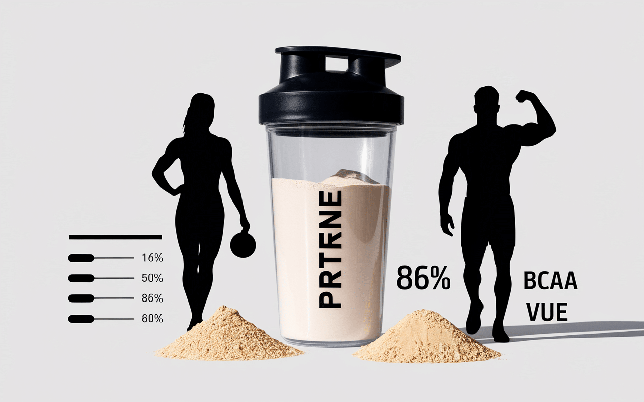 Shaker Iso Whey Protein Zero, dosage optimal, BCAA