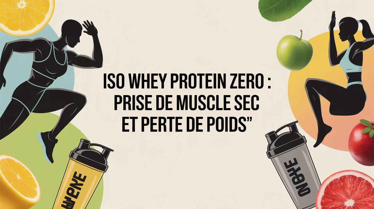 Visuel Iso Whey Protein Zero pour muscle sec et perte de poids