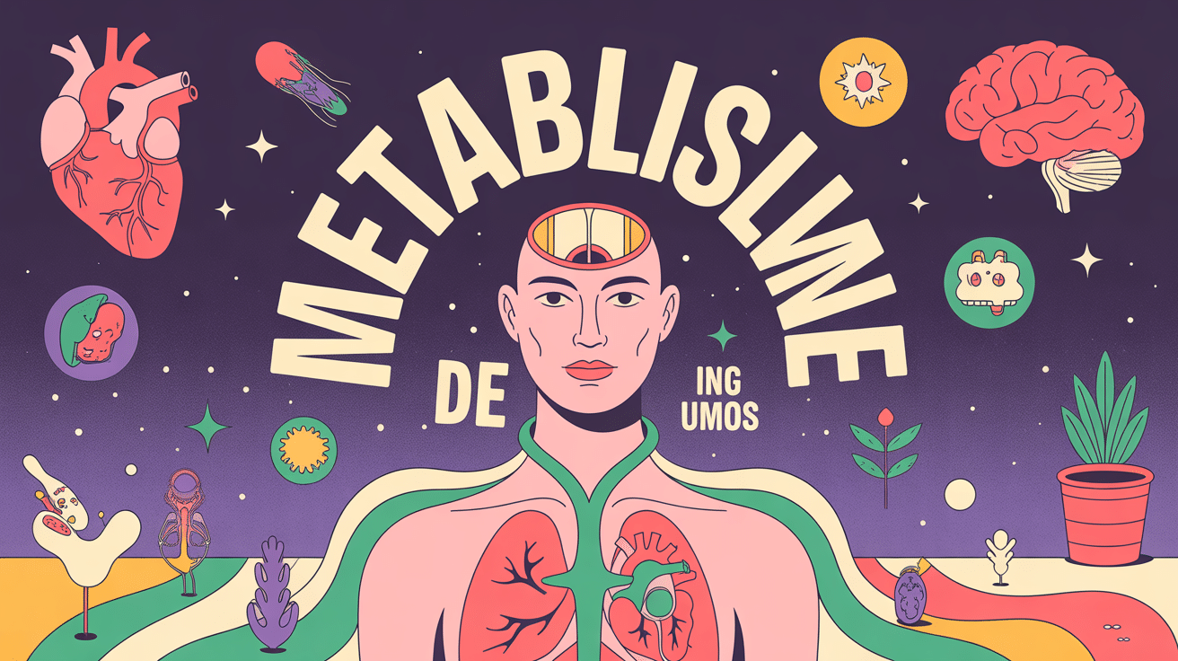 illustration corps metabolisme de base symboles vitaux