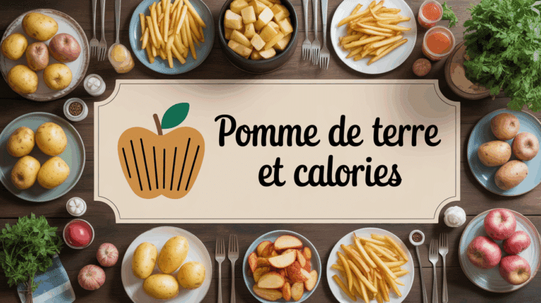 pomme de terre calories diverses cuissons assiette