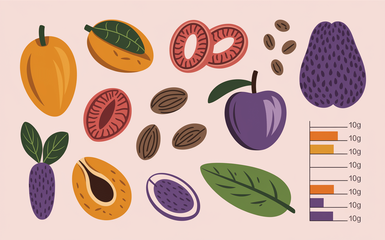classement fruits secs riches en fer