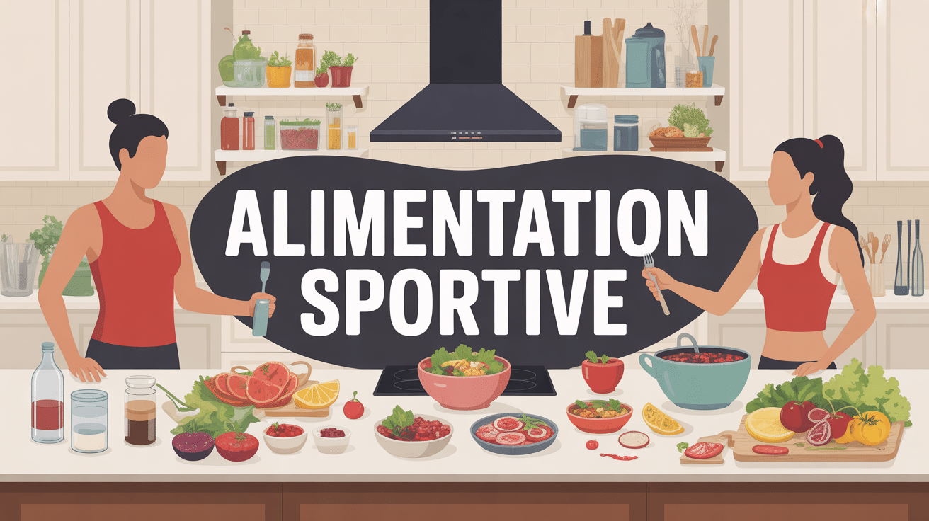 Famille cuisine alimentation sportive organisation batch cooking