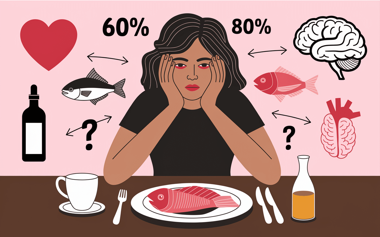 visuel signes carence omega 3 fatigue peau cheveux ternes