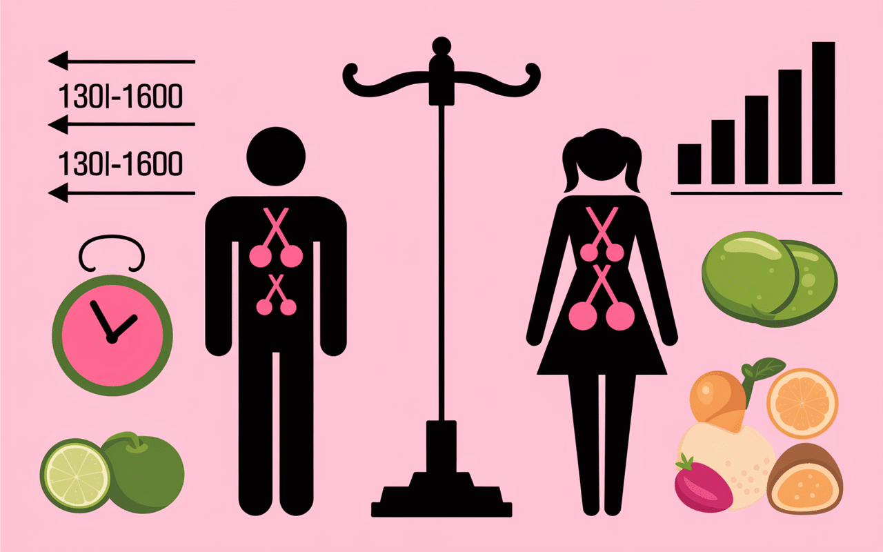 deficit calorique schema perte 5 kg en 1 mois