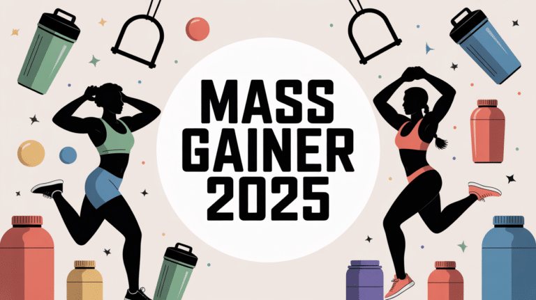 Visuel comparatif mass gainer 2025 sportifs