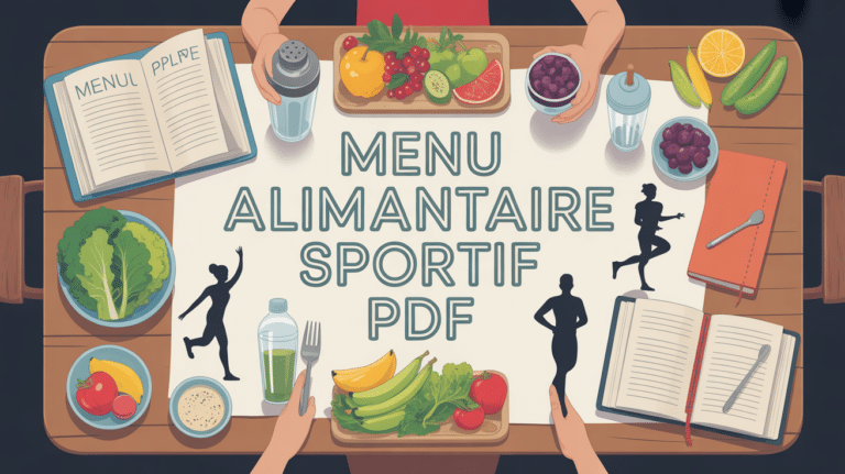 table familiale menu alimentaire sportif PDF organisation repas sportifs