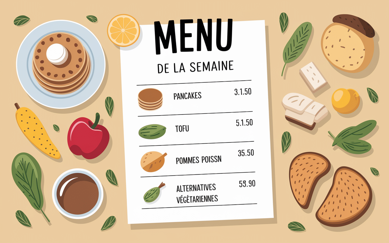 menu semaine perte 5 kg en 1 mois