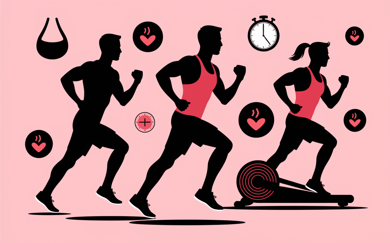 hiit cardio pour perdre graisse pectorale homme