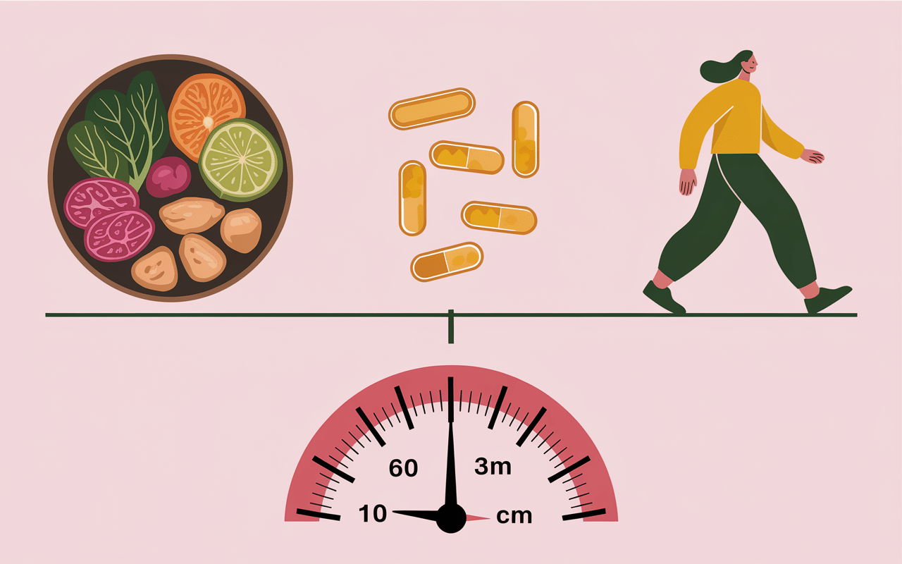 Protocole ventre plat étapes légumes probiotiques marche