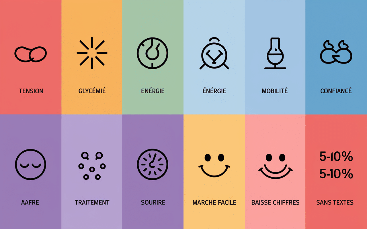 Comparaison avant apres sante perte de poids