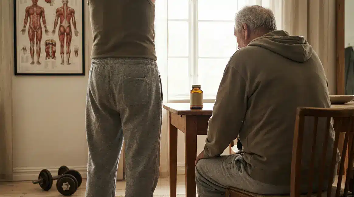 Personne agee avec complement Ligandrol LGD-4033 pour sante