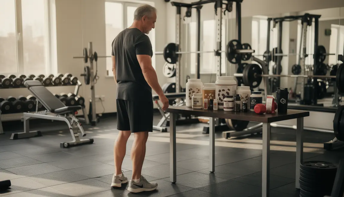 senior homme musculation examine anvarol complements