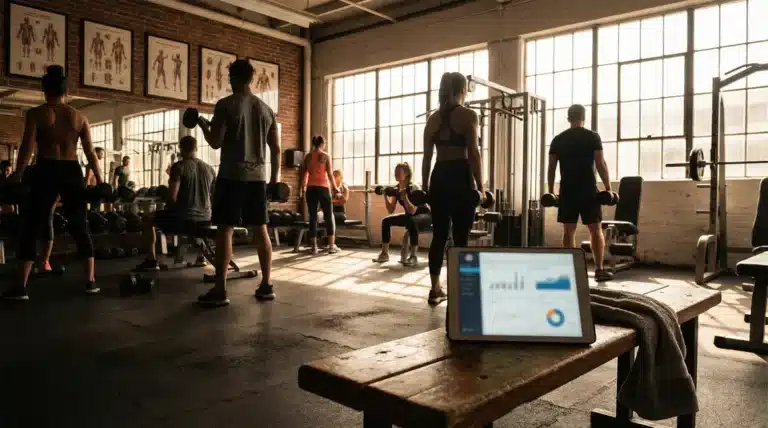 yk-11 analyse dans salle de sport moderne
