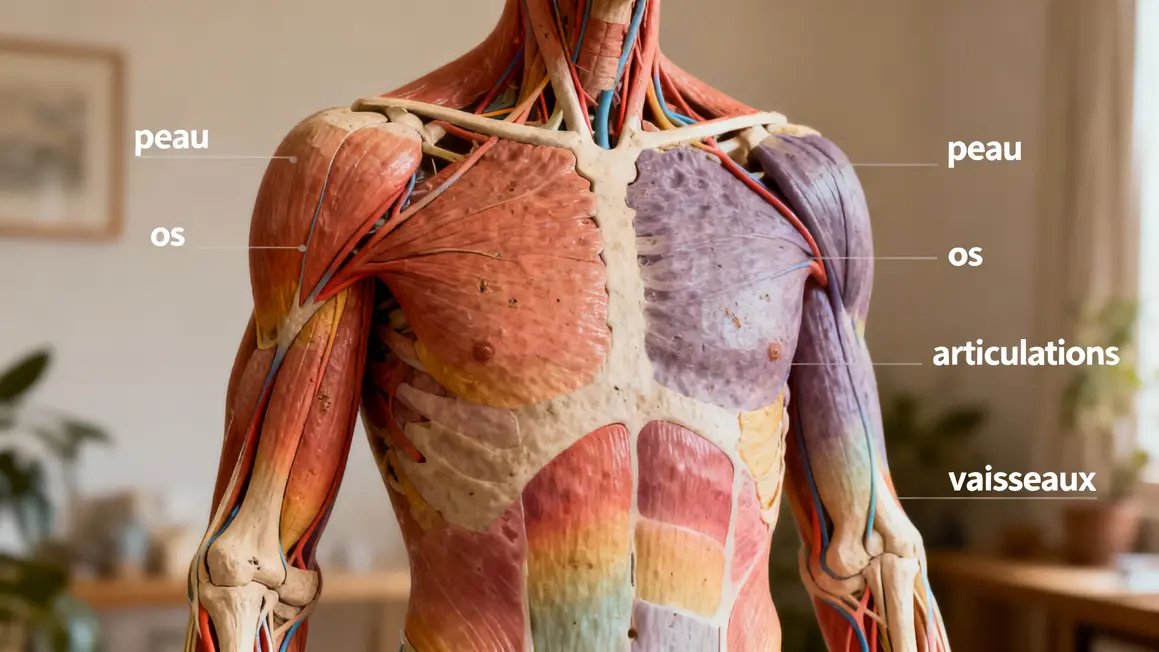 Schéma collagène Peptan Nutripure tissus peau articulations