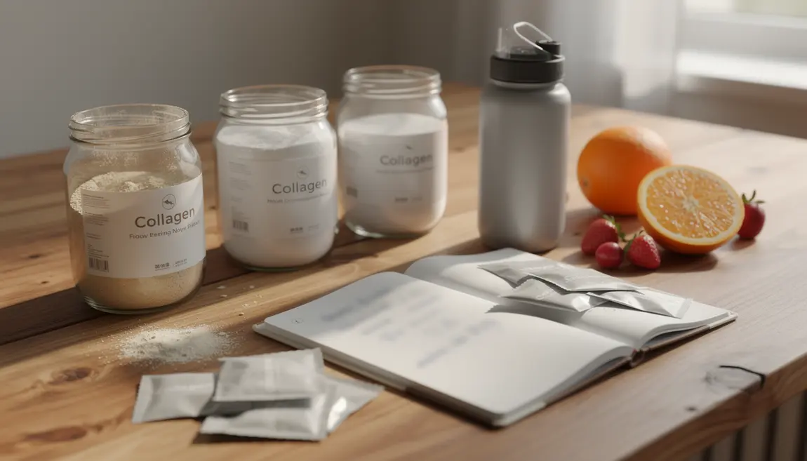 Peptides de collagène Peptan Nutripure poudre fruits gourde conseils