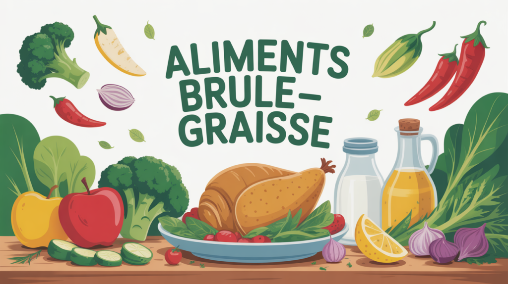 table aliments naturels aliments brûle graisse