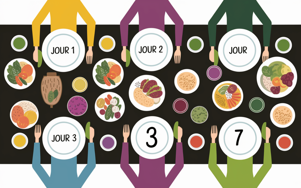 Recette pour maigrir le ventre menu hebdomadaire 7 jours