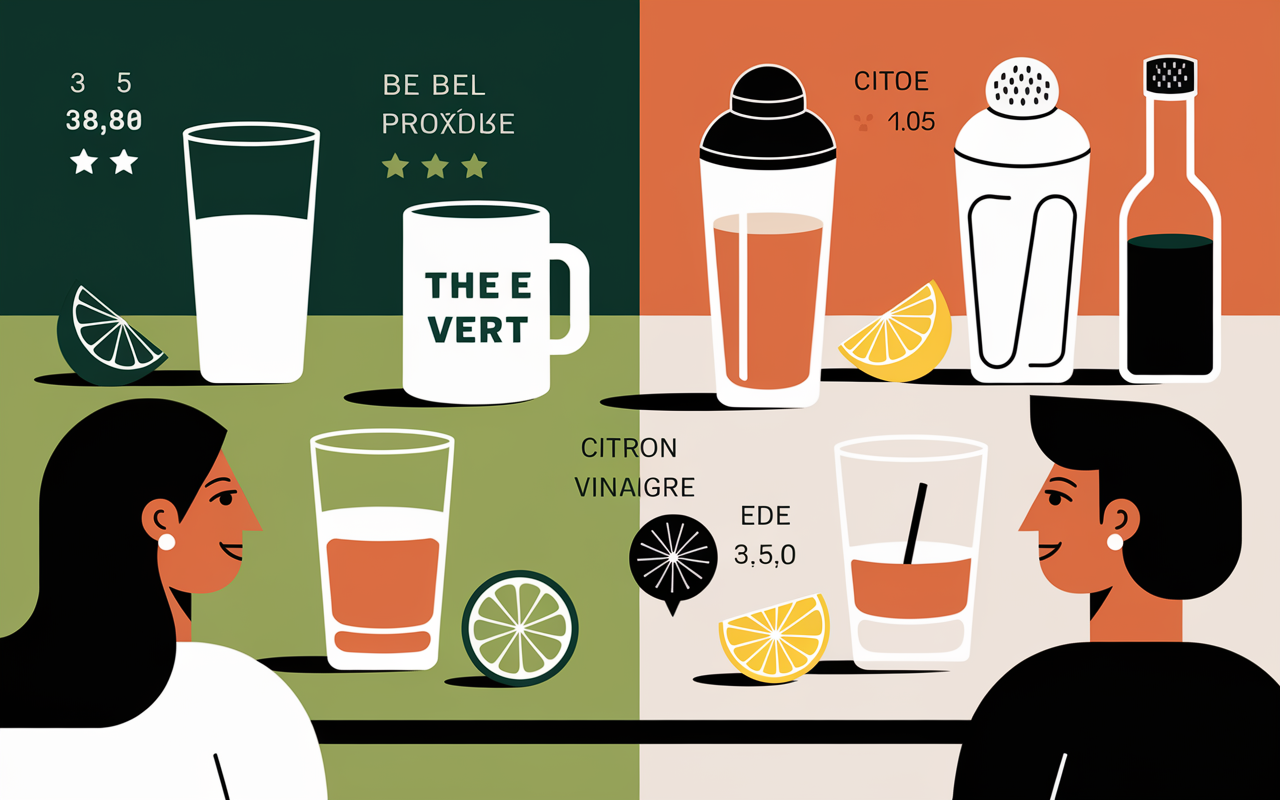 tableau synthese boisson pour perdre du poids