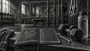 Motivation musculation : routine minimale au gymnase