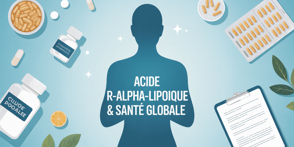 Table consultation medicale acide R-alpha-lipoique sante globale