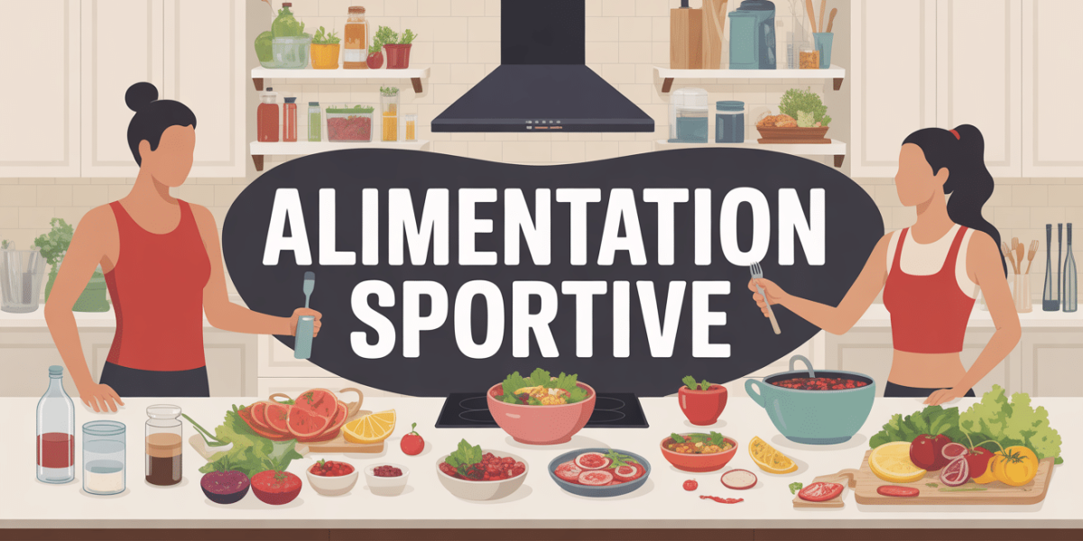 Famille cuisine alimentation sportive organisation batch cooking