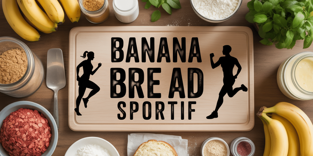 plan de travail ingredients banana bread sportif table sportive