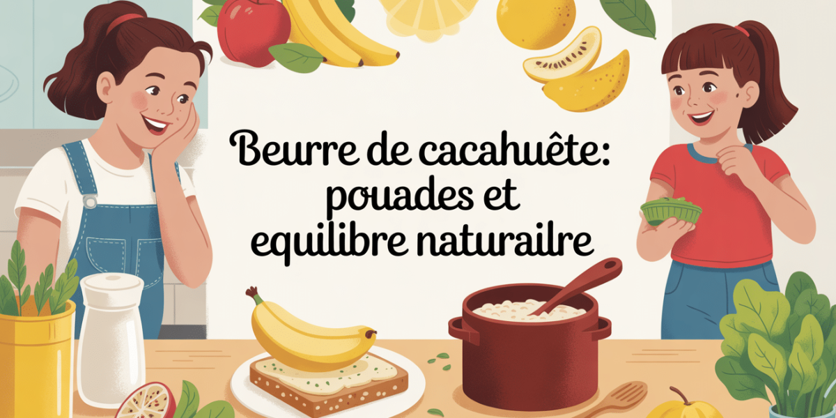 beurre de cacahuete poids et equilibre alimentaire scene familiale