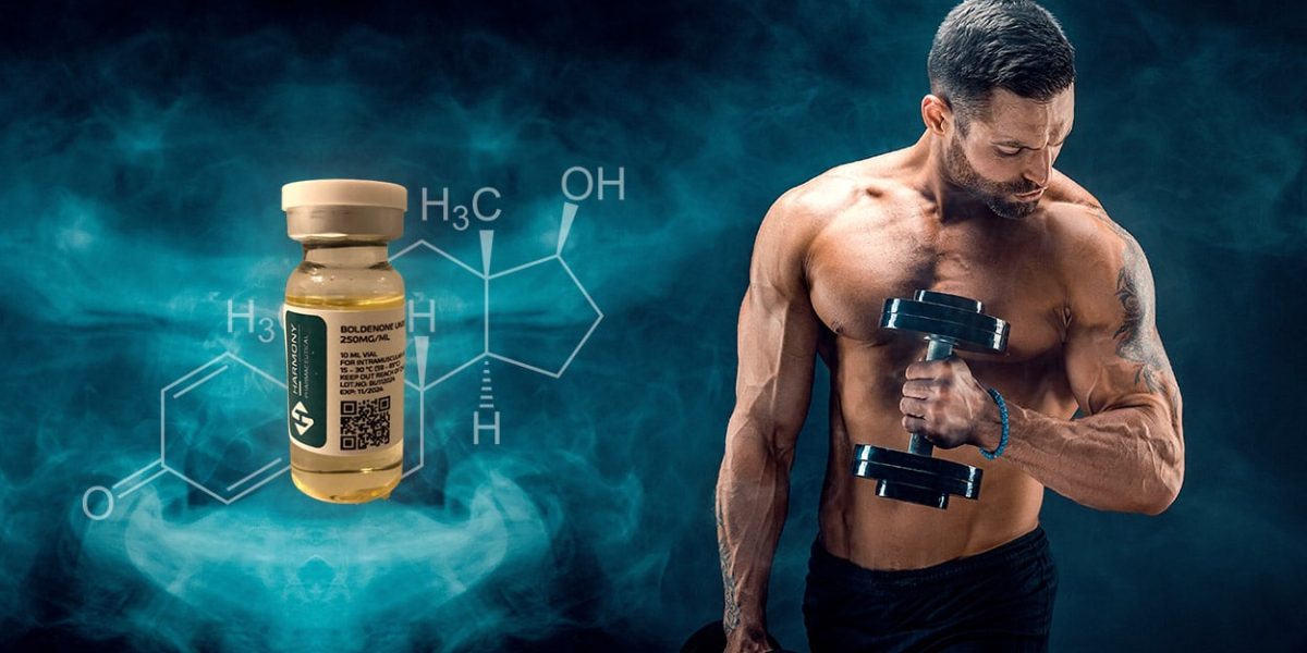 Boldenone : illustration moléculaire du stéroïde Boldenone utilisé en musculation