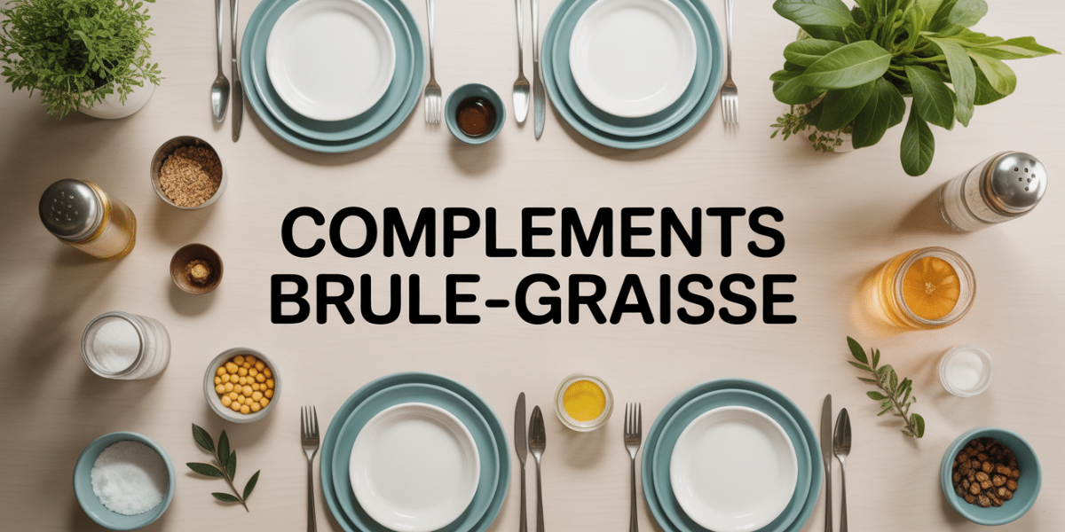 table bois compléments brûle-graisse assiette plantes gélules
