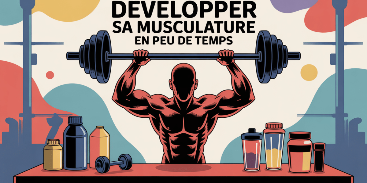 illustration musculation developper sa musculature en peu de temps