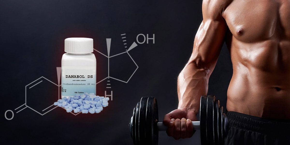 Dianabol : illustration d'un bodybuilder montrant une prise de masse musculaire
