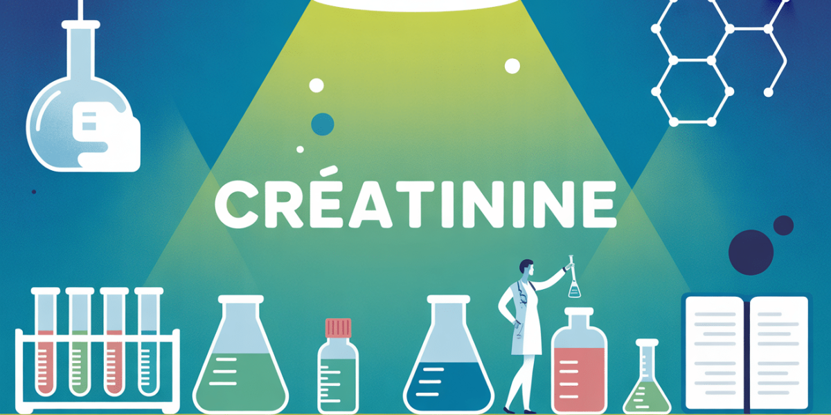 illustration laboratoire test creatinine