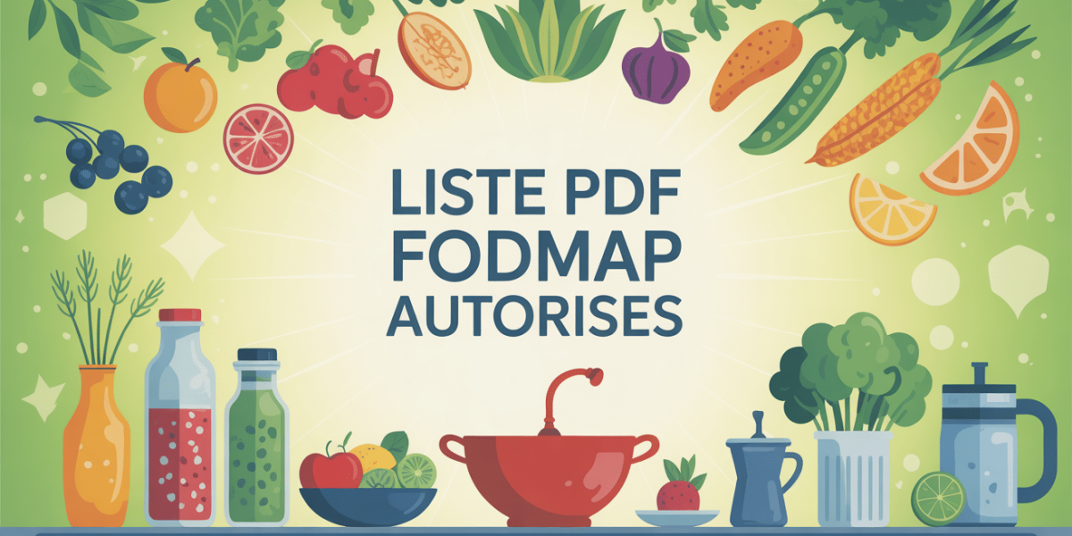 table aliments fodmap autorises representation visuelle