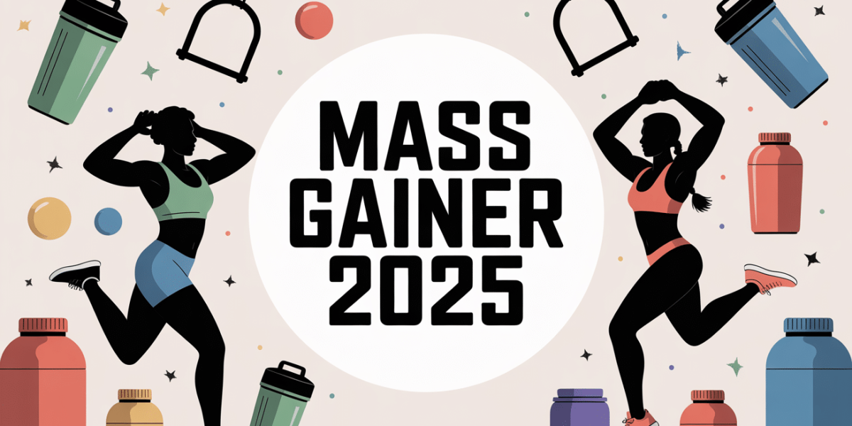 Visuel comparatif mass gainer 2025 sportifs