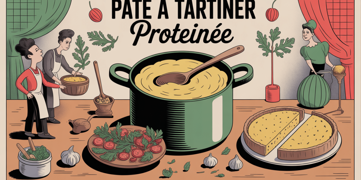 Pot pate a tartiner proteinee ouvert avec noisettes tartine et cuillere