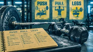 Push pull legs : 3 séances, 6 jours possibles en salle de sport