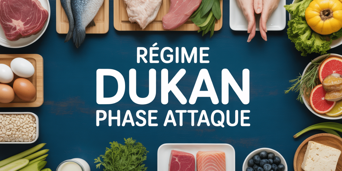 table aliments proteines autorises dukan phase attaque