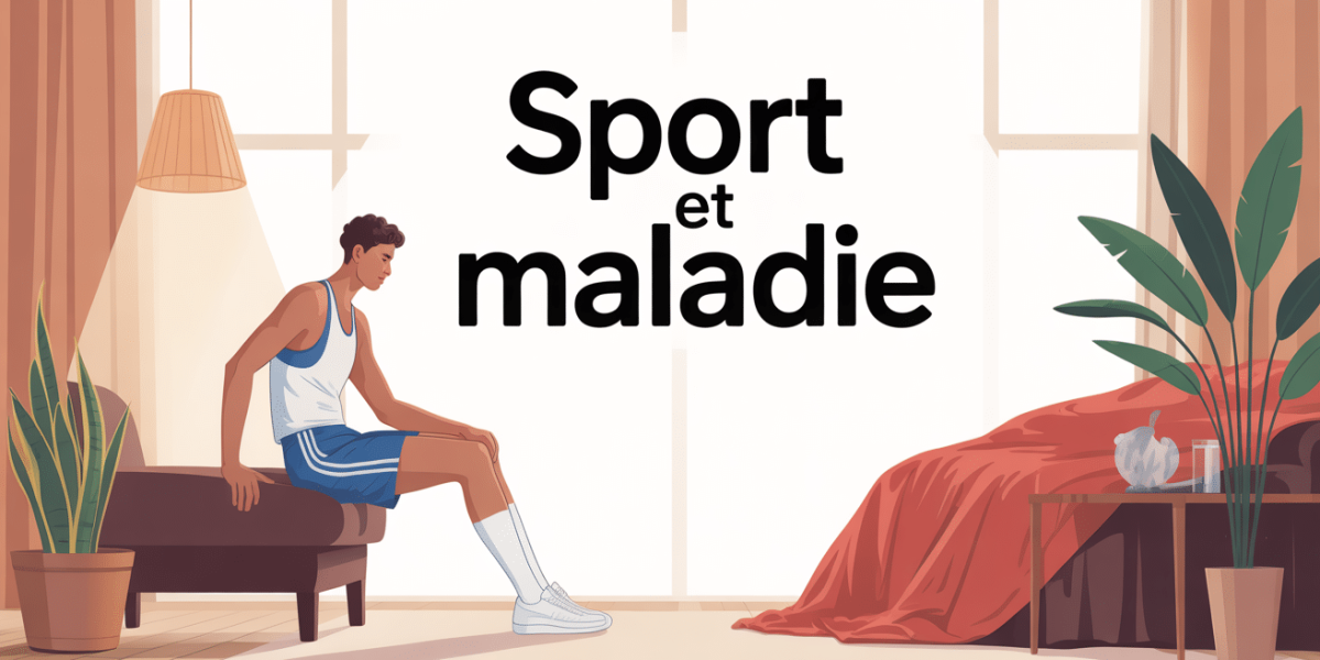 personnage sport malade salon lumineux mouchoirs gourde